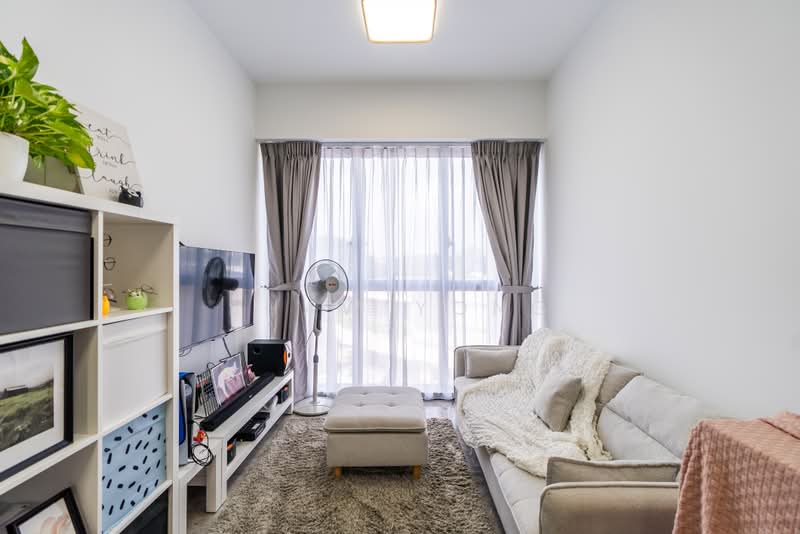 Fourth Avenue Residences, 12 Fourth Avenue, 1 Bedroom, 474 sqft, Condominium For Rent, by Shaw Yong, 500160100 - Living Room - PropertyGuru.com.sg
