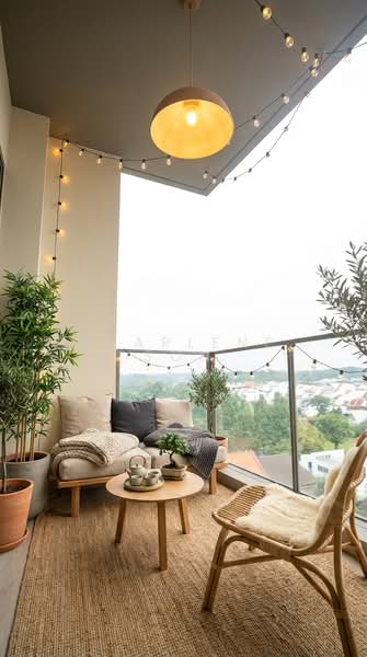 AMO Residence, 21 Ang Mo Kio Rise, 2 Bedrooms, 743 sqft, Condominium For Sale, by Sharlene Soh, 500160129 - Balcony - PropertyGuru.com.sg