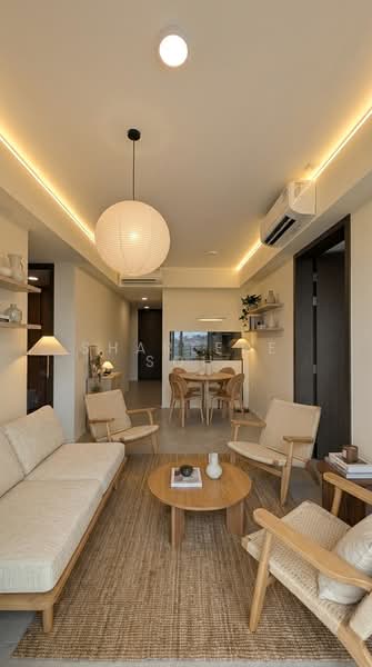 AMO Residence, 21 Ang Mo Kio Rise, 2 Bedrooms, 743 sqft, Condominium For Sale, by Sharlene Soh, 500160129 - Living Room - PropertyGuru.com.sg