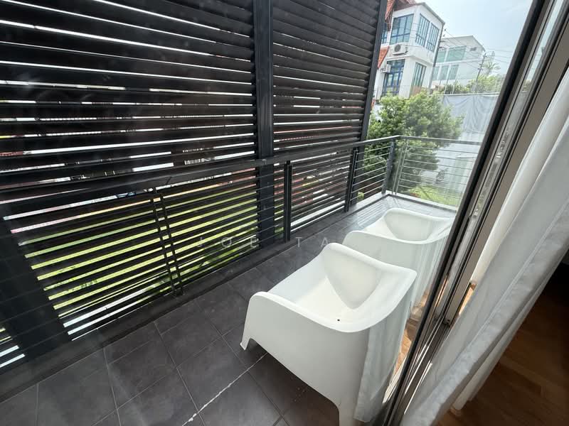 Jalan Remis, Jalan Remis, 4 Bedrooms, 3,800 sqft, Semi-Detached House For Rent, by Joe Tay, 500160146 - Relex balcony area - PropertyGuru.com.sg