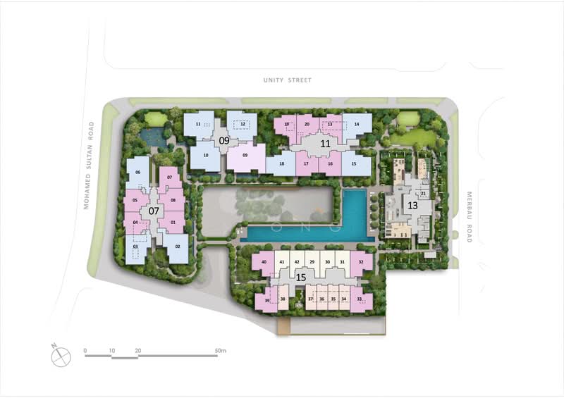 The Robertson Opus, 11 Unity Street, 2 Bedrooms, 689 sqft, Condominium For Sale, by Alvin Ong 王谋, 500160148 - Exterior - PropertyGuru.com.sg
