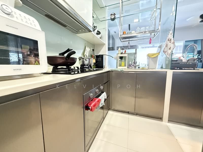 Euhabitat, 332 Jalan Eunos, 3 Bedrooms, 1,173 sqft, Condominium For Sale, by Kelvin Poh, 500160149 - Kitchen - PropertyGuru.com.sg