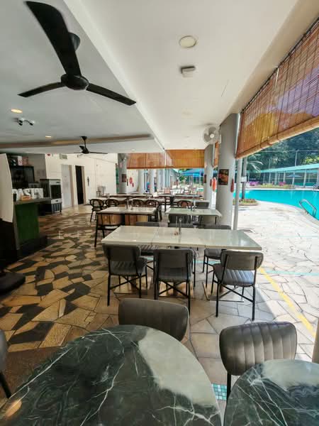 Poolside cafe in a clubhouse, , 2,250 sqft, Food & Beverage For Rent, by Ee Guan Jee, 500160160 - Interior - CommercialGuru.com.sg