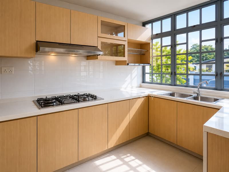 Chancery Grove, 25 Chancery Lane, 4 Bedrooms, 2,013 sqft, Cluster House For Rent, by Cleon Tay, 500160182 - Kitchen - PropertyGuru.com.sg