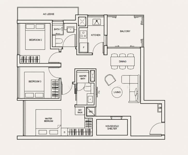 Last few unit ! Rare 999-Year in D19 — Move In Ready, , 3 Bedrooms, 1,012 sqft, Condominium For Sale, by Vivian Toh, 500160197 - PropertyGuru.com.sg