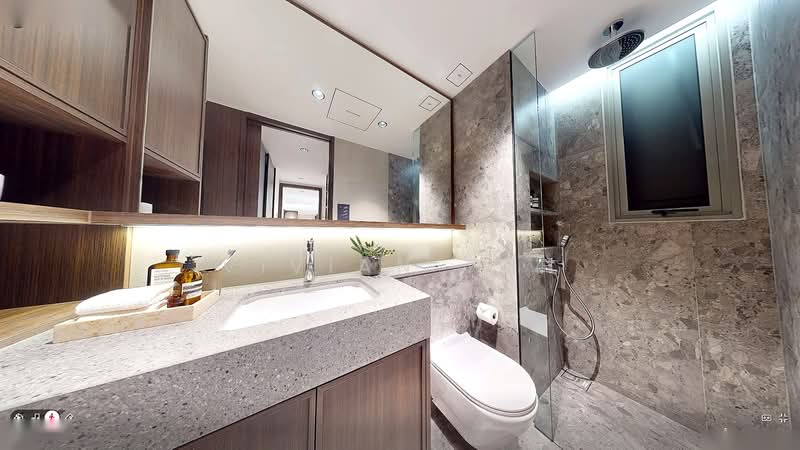 Last few unit ! Rare 999-Year in D19 — Move In Ready, , 3 Bedrooms, 1,012 sqft, Condominium For Sale, by Vivian Toh, 500160197 - Bathroom - PropertyGuru.com.sg