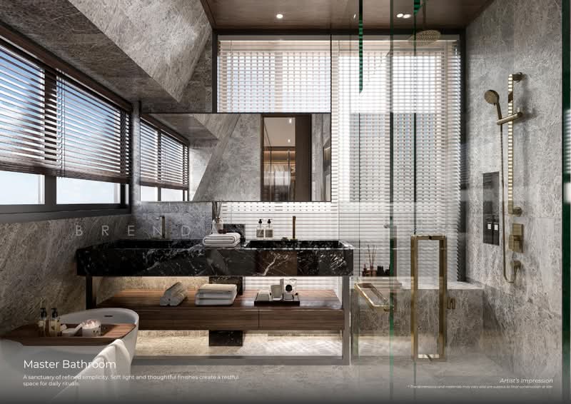 BRENDA ZEE ✧ 945O9938 ✧ Brand New Detached ✧ Within 1km to RGPS, Vanda Road, Vanda Link, Vanda Drive, 5 Bedrooms, 8,340 sqft, Detached House For Sale, by Brenda Zee (徐黎倫), 500160216 - Master Bathroom - PropertyGuru.com.sg