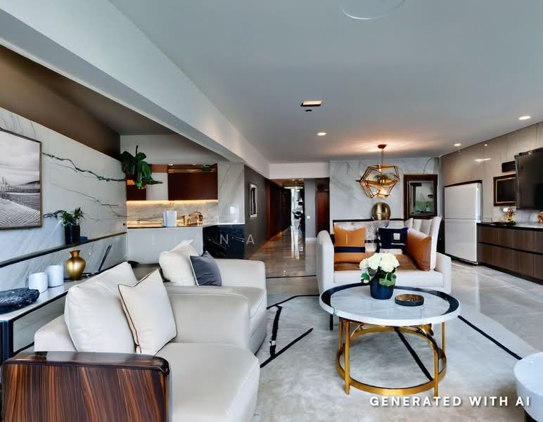 520 Woodlands Drive 14, 520 Woodlands Drive 14, 3 Bedrooms, 1,593 sqft, HDB Flat For Sale, by Liana Chin, 500160232 - Living Room - PropertyGuru.com.sg