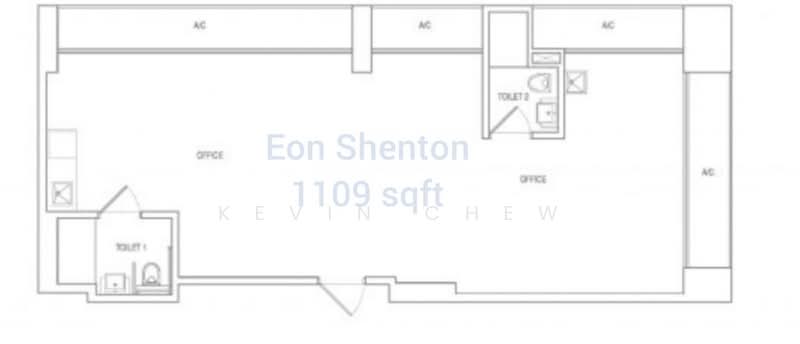 Eon Shenton, 70 Shenton Way, Chinatown / Tanjong Pagar, 1,109 sqft, Office For Sale, by Kevin Chew, 500160239 - CommercialGuru.com.sg