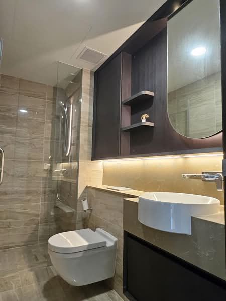 Neu at Novena, 27 Moulmein Rise, 2 Bedrooms, 549 sqft, Condominium For Rent, by Edmund Mak, 500160274 - Common Bathroom - PropertyGuru.com.sg