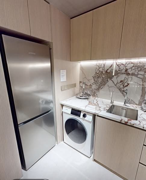 Vela Bay, Bayshore Road, 1 Bedroom, 484 sqft, Condominium For Sale, by Joel Png, 500160275 - Kitchen - PropertyGuru.com.sg