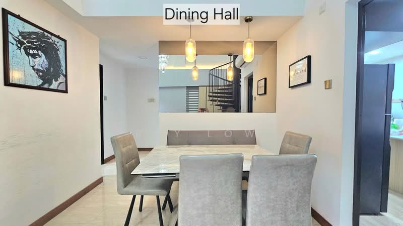 Reno, 2000+sf Condo, $1100psf, 5bed 3bath, 10min Yishun MRT, Northpoint ChongPang Sembawang Golf CC, , 5 Bedrooms, 2,056 sqft, Condominium For Sale, by Roy Low, 500160314 - Dining Room - PropertyGuru.com.sg