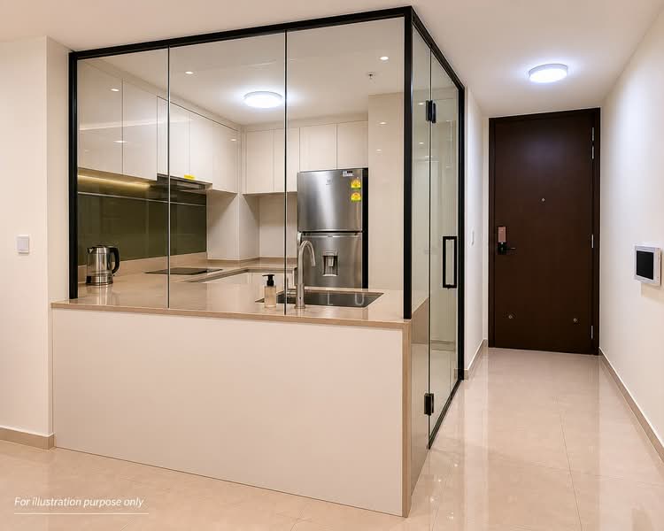 The Gazania, 11 How Sun Drive, 2 Bedrooms, 700 sqft, Condominium For Sale, by TT Lum, 500160319 - Kitchen - PropertyGuru.com.sg