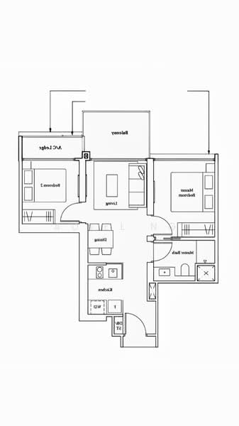Avenue South Residence, 1 Silat Avenue, 2 Bedrooms, 657 sqft, Condominium For Rent, by Adiel Ng, 500160367 - PropertyGuru.com.sg