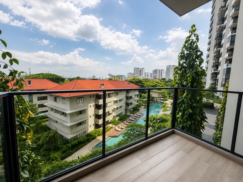 Avenue South Residence, 1 Silat Avenue, 2 Bedrooms, 657 sqft, Condominium For Rent, by Adiel Ng, 500160367 - Balcony - PropertyGuru.com.sg