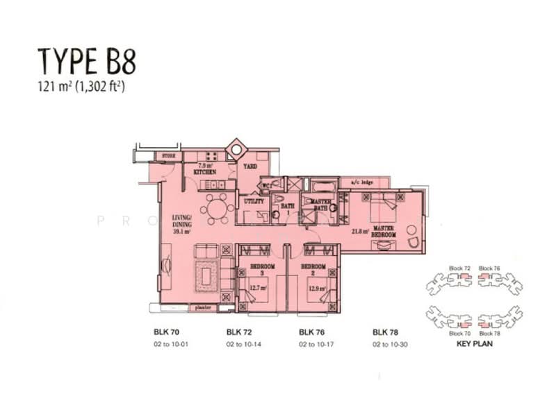 The Florida, 78 Hougang Avenue 7, 3 Bedrooms, 1,302 sqft, Condominium For Sale, by JOHN YEO, 500160387 - PropertyGuru.com.sg