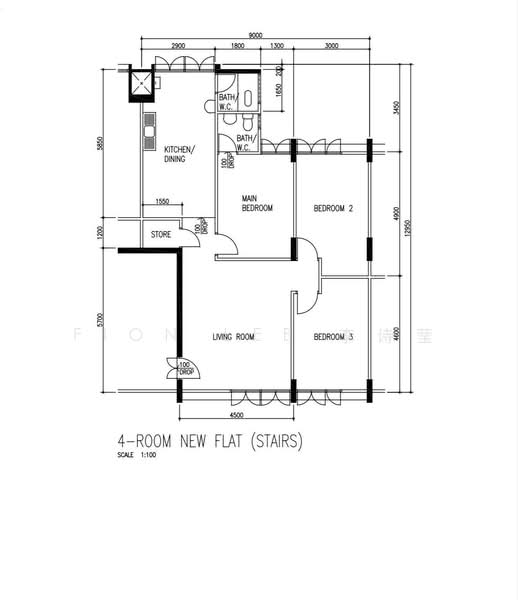 110 Serangoon North Avenue 1, 110 Serangoon North Avenue 1, 3 Bedrooms, 980 sqft, HDB Flat For Sale, by Fion Lee 李诗莹, 500160445 - PropertyGuru.com.sg