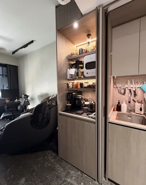 Avenue South Residence, 11 Silat Avenue, 1 Bedroom, 570 sqft, Condominium For Rent, by Samantha D, 500160448 - Kitchen - PropertyGuru.com.sg