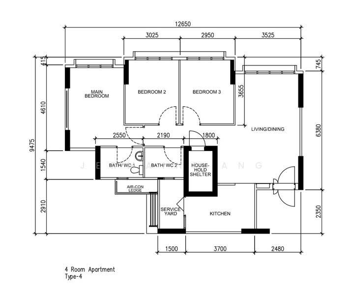 4 Room Flat Keat Hong Link Naturally Bright Squarish Layout, Choa Chu Kang Way, Keat Hong Link, Choa Chu Kang Ave 1, 3 Bedrooms, 990 sqft, HDB Flat For Sale, by Jermaine Ang, 500160452 - PropertyGuru.com.sg