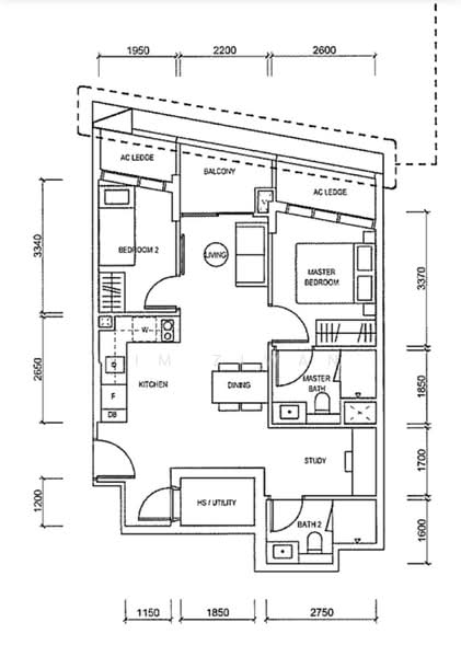 The Ranz, 109 Rangoon Road, 2 Bedrooms, 732 sqft, Apartment For Rent, by Lim Ziwan, 500160472 - PropertyGuru.com.sg