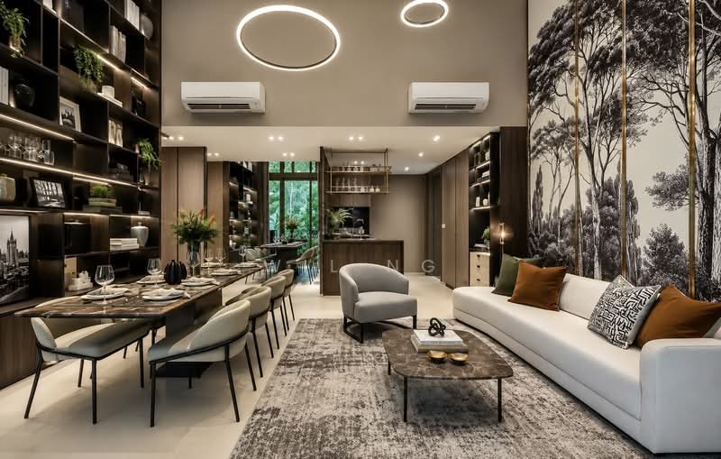 Copen Grand, Tengah Garden Walk, 5 Bedrooms, 1,561 sqft, Executive Condominium For Sale, by Wil Ng, 500160567 - Living Room - PropertyGuru.com.sg