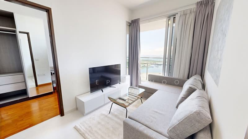 Eon Shenton, 70 Shenton Way, 2 Bedrooms, 538 sqft, Condominium For Rent, by Joseph Khoo, 500160573 - Living Room - PropertyGuru.com.sg