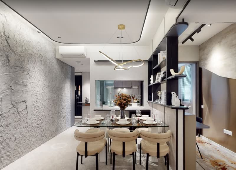 The LakeGarden Residences, 82 Yuan Ching Road, 3 Bedrooms, 2,002 sqft, Condominium For Sale, by Dominic Choa, 500160619 - Dining Room - PropertyGuru.com.sg