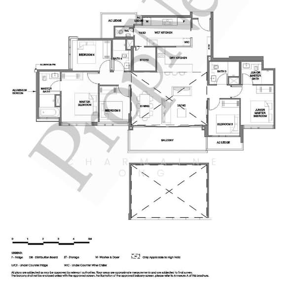 Parc Clematis, 8F Jalan Lempeng, 5 Bedrooms, 1,991 sqft, Condominium For Sale, by Charmaine Ong, 500160629 - PropertyGuru.com.sg
