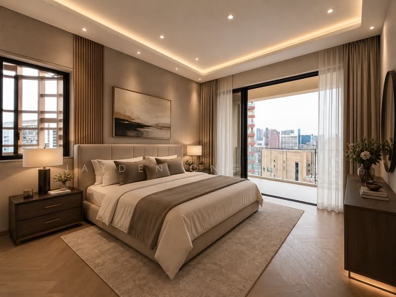 Klimt Cairnhill, 71 Cairnhill Road, 4 Bedrooms, 2,056 sqft, Condominium For Sale, by Jayden Ong 王盛傑, 500160669 - Master Bedroom  - PropertyGuru.com.sg