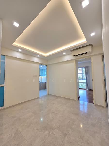 Dahlia Park Condo, 1 Flora Drive, 3 Bedrooms, 1,270 sqft, Condominium For Rent, by Kelly Tan, 500160686 - Living Room - PropertyGuru.com.sg