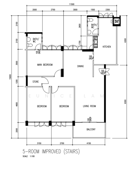 249 Hougang Avenue 3, 249 Hougang Avenue 3, 3 Bedrooms, 1,345 sqft, HDB Flat For Sale, by Eunice Lam, 500160703 - PropertyGuru.com.sg