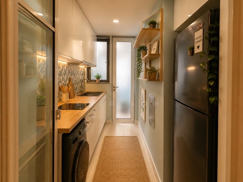 Flamingo Valley, 460 Siglap Road, 3 Bedrooms, 1,195 sqft, Condominium For Sale, by Cleo Soh, 500160709 - Kitchen - PropertyGuru.com.sg