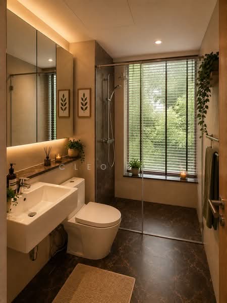 Flamingo Valley, 460 Siglap Road, 3 Bedrooms, 1,195 sqft, Condominium For Sale, by Cleo Soh, 500160709 - Bathroom - PropertyGuru.com.sg