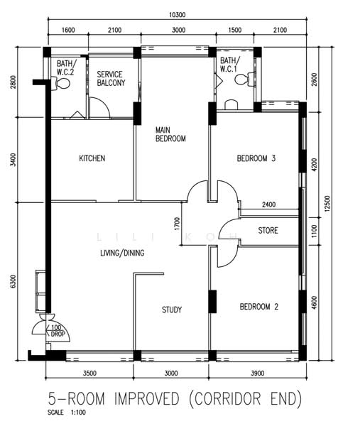 511 Jelapang Road, 511 Jelapang Road, 3 Bedrooms, 1,292 sqft, HDB Flat For Sale, by LiLi Koh, 500160711 - PropertyGuru.com.sg