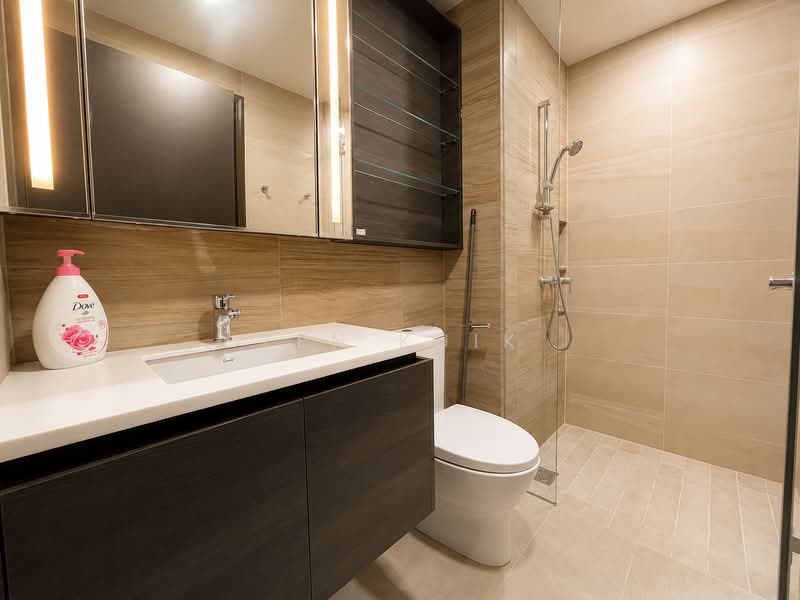 Sims Urban Oasis, 2 Sims Drive, 3 Bedrooms, 1,023 sqft, Condominium For Sale, by Zen Kuik, 500160720 - Bathroom - PropertyGuru.com.sg