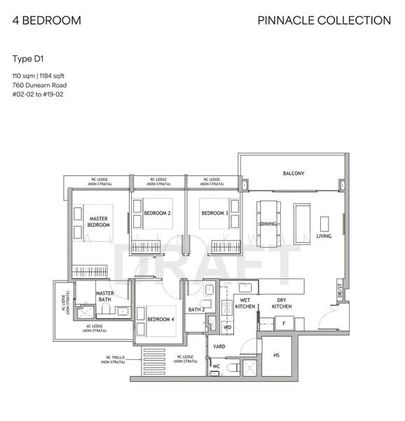 Dunearn House, , 4 Bedrooms, 1,184 sqft, Condominium For Sale, by Alvin Kwan, 500160722 - PropertyGuru.com.sg