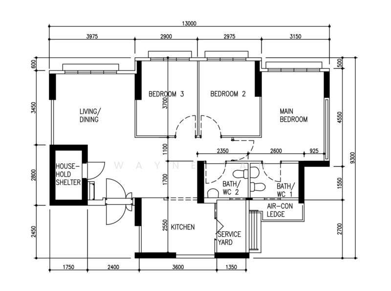 233B Sumang Lane, 233B Sumang Lane, 3 Bedrooms, 1,001 sqft, HDB Flat For Sale, by Wayne Tan, 500160730 - PropertyGuru.com.sg