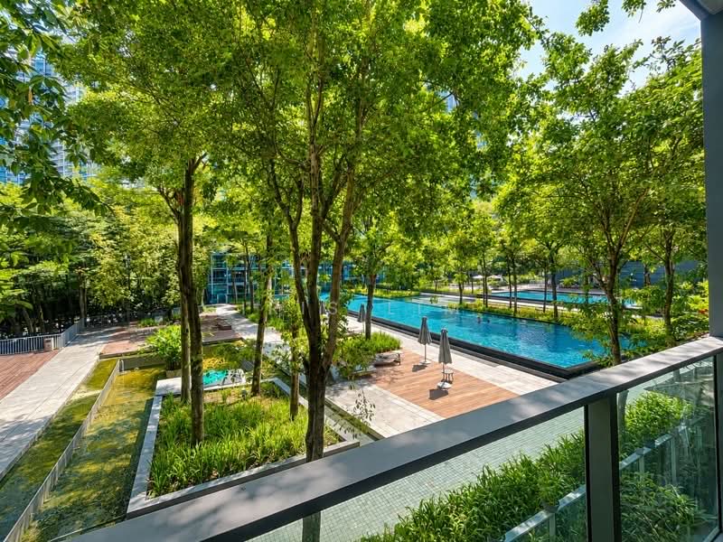 Botannia, 29A West Coast Park, 3 Bedrooms, 1,270 sqft, Condominium For Sale, by Iris Lim, 500160747 - Master Balcony View  - PropertyGuru.com.sg