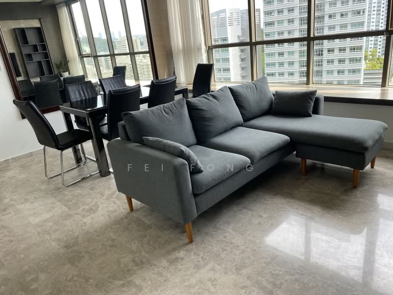 Skyline Residences, 612 Telok Blangah Road, 2 Bedrooms, 829 sqft, Condominium For Rent, by Fei Fong, 500160750 - Living Room - PropertyGuru.com.sg