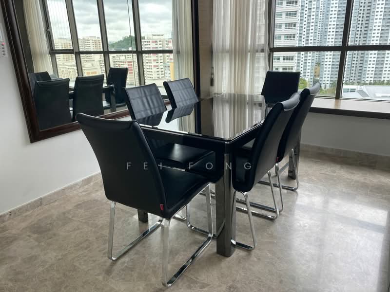 Skyline Residences, 612 Telok Blangah Road, 2 Bedrooms, 829 sqft, Condominium For Rent, by Fei Fong, 500160750 - Dining Room - PropertyGuru.com.sg