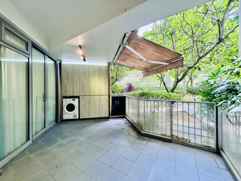 Eight Courtyards, 18 Canberra Drive, 3 Bedrooms, 1,141 sqft, Condominium For Rent, by Alice Ng 黄素芳, 500160782 - Balcony - PropertyGuru.com.sg