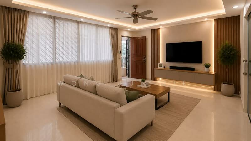 207 Serangoon Central, 207 Serangoon Central, 3 Bedrooms, 893 sqft, HDB Flat For Sale, by Wong Jun Jie, 500160784 - Living Room - PropertyGuru.com.sg