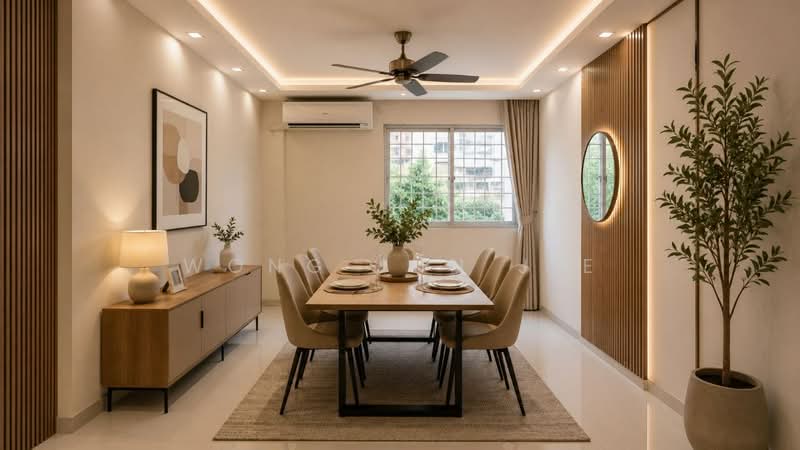 207 Serangoon Central, 207 Serangoon Central, 3 Bedrooms, 893 sqft, HDB Flat For Sale, by Wong Jun Jie, 500160784 - Dining Room - PropertyGuru.com.sg