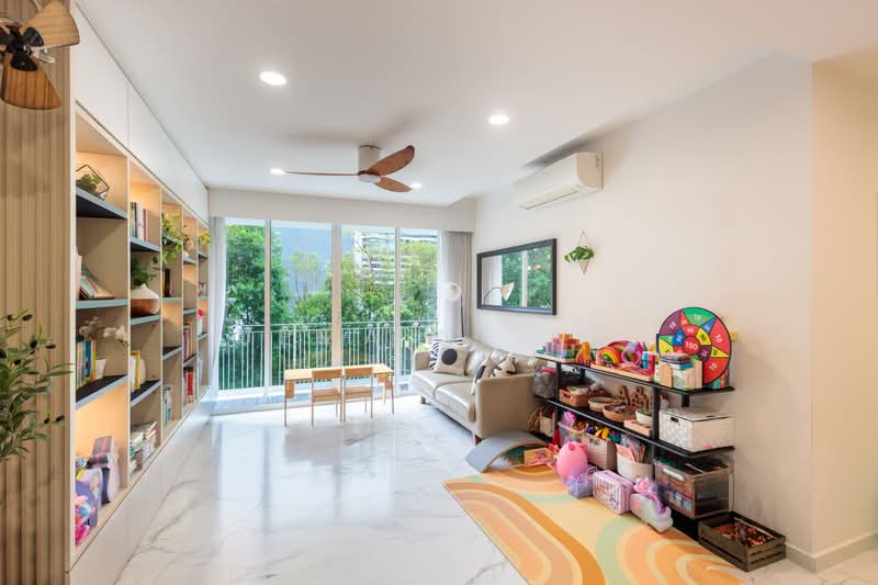 Blossoms @ Woodleigh, 12 Woodleigh Close, 3 Bedrooms, 1,194 sqft, Condominium For Sale, by Jemaine Ng, 500160808 - Living Room - PropertyGuru.com.sg
