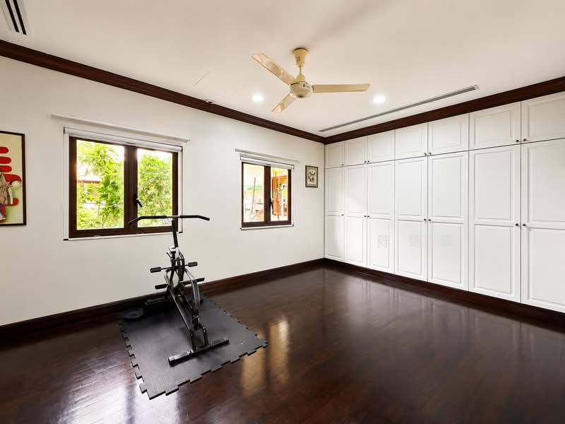 ⭐️RARE 2-STY DETACHED HSE IN CHESTNUT GCBA | WITHIN 1KM TO 3 PRIMARY SCHOOLS | NEAR CASHEW MRT⭐️, Chestnut Crescent Cashew Almond Jalan Pakis Suasa Emas Urai Hazel Park Siap Tekad Asas Tumpu Uji Dermawan Kakatua Layang Selanting Tham Soong Kismis Yuk Tong Sunset Eng Kong Cheng Soon Faber Moonbeam Sinai Greenleaf Ming Teck Jelita Holland Hua Guan, 6 Bedrooms, 8,500 sqft, Detached House For Sale, by Damian Tan 陈係赈, 500160819 - Gym - PropertyGuru.com.sg