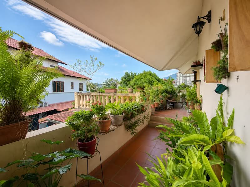 ⭐️RARE 2-STY DETACHED HSE IN CHESTNUT GCBA | WITHIN 1KM TO 3 PRIMARY SCHOOLS | NEAR CASHEW MRT⭐️, Chestnut Crescent Cashew Almond Jalan Pakis Suasa Emas Urai Hazel Park Siap Tekad Asas Tumpu Uji Dermawan Kakatua Layang Selanting Tham Soong Kismis Yuk Tong Sunset Eng Kong Cheng Soon Faber Moonbeam Sinai Greenleaf Ming Teck Jelita Holland Hua Guan, 6 Bedrooms, 8,500 sqft, Detached House For Sale, by Damian Tan 陈係赈, 500160819 - Balcony - PropertyGuru.com.sg