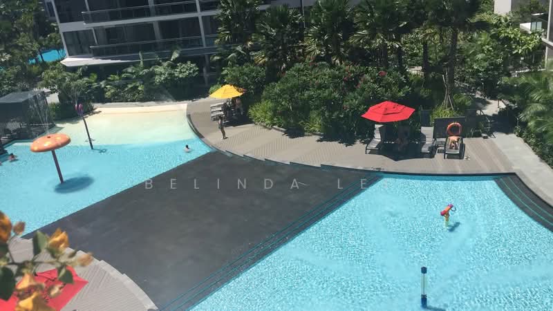 Parc Olympia, 60 Flora Drive, 4 Bedrooms, 1,485 sqft, Condominium For Sale, by Belinda Lee, 500160825 - Pool - PropertyGuru.com.sg