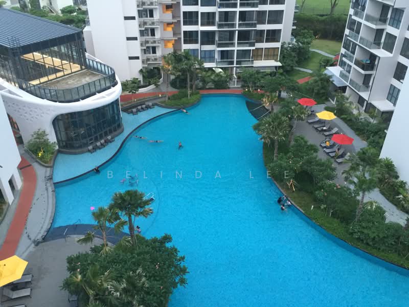 Parc Olympia, 60 Flora Drive, 4 Bedrooms, 1,485 sqft, Condominium For Sale, by Belinda Lee, 500160825 - Pool - PropertyGuru.com.sg