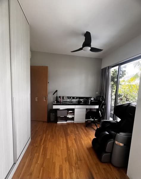 Parc Olympia, 60 Flora Drive, 4 Bedrooms, 1,485 sqft, Condominium For Sale, by Belinda Lee, 500160825 - Bedroom 3 with sliding doors to balcony - PropertyGuru.com.sg