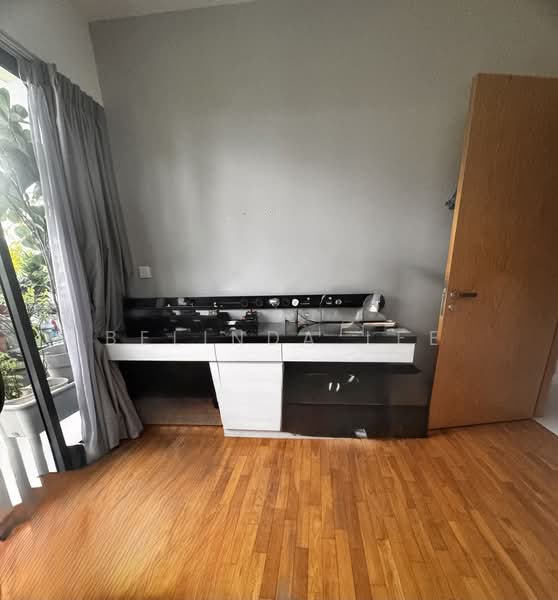 Parc Olympia, 60 Flora Drive, 4 Bedrooms, 1,485 sqft, Condominium For Sale, by Belinda Lee, 500160825 - Bedroom 4 with sliding doors to balcony - PropertyGuru.com.sg